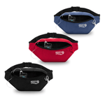 Three Breezy Belt cooling cases with insulin pumps